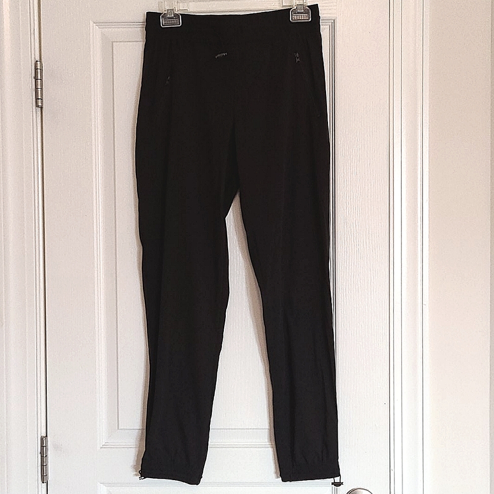 Prismsport Black Drawstring Lightweight Joggers, M - image 1